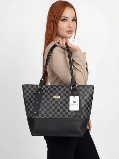 Bolso Cartera con Monedero - Negro, Café y Beige (Gala)