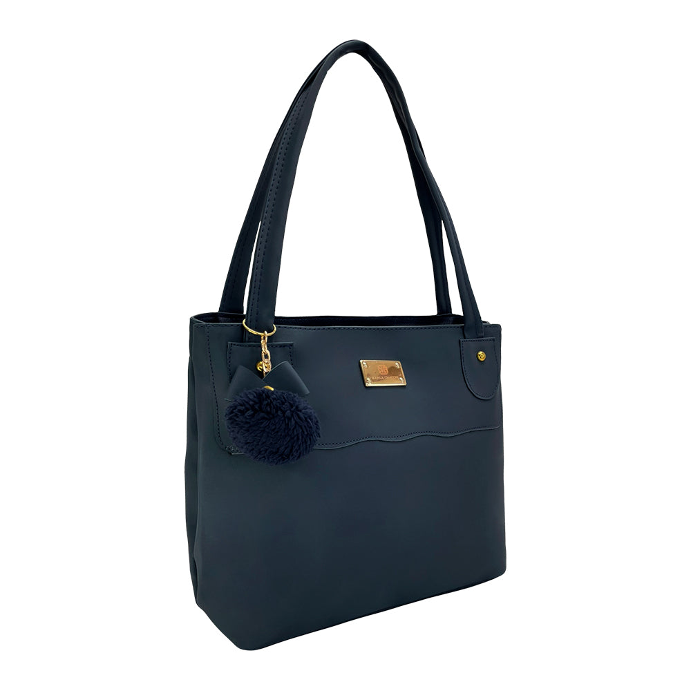 Bolso Gema Azul con Cosmetiquera