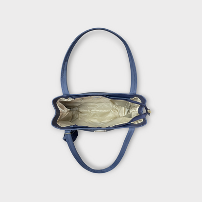 Cartera Gema Azul con Accesorio