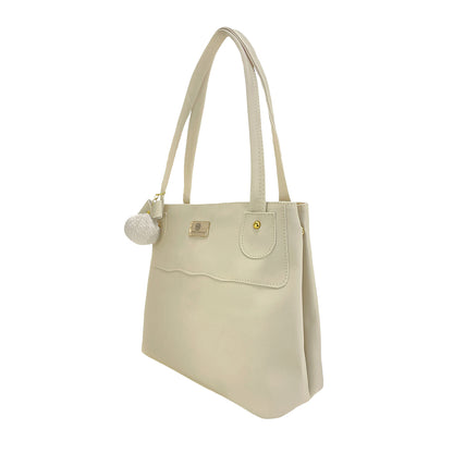 Cartera Gema Beige con Accesorio