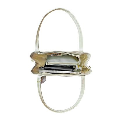 Cartera Gema Beige con Accesorio