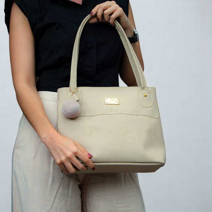 Cartera Gema Beige con Accesorio