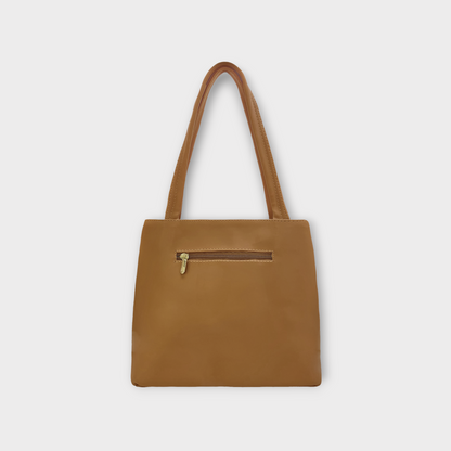 Cartera Gema Miel con Accesorio