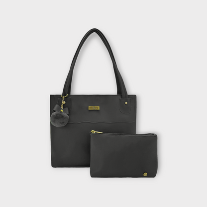 Cartera Gema Negro con Accesorio