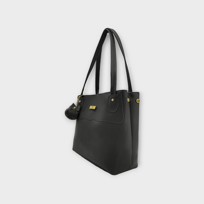 Cartera Gema Negro con Accesorio