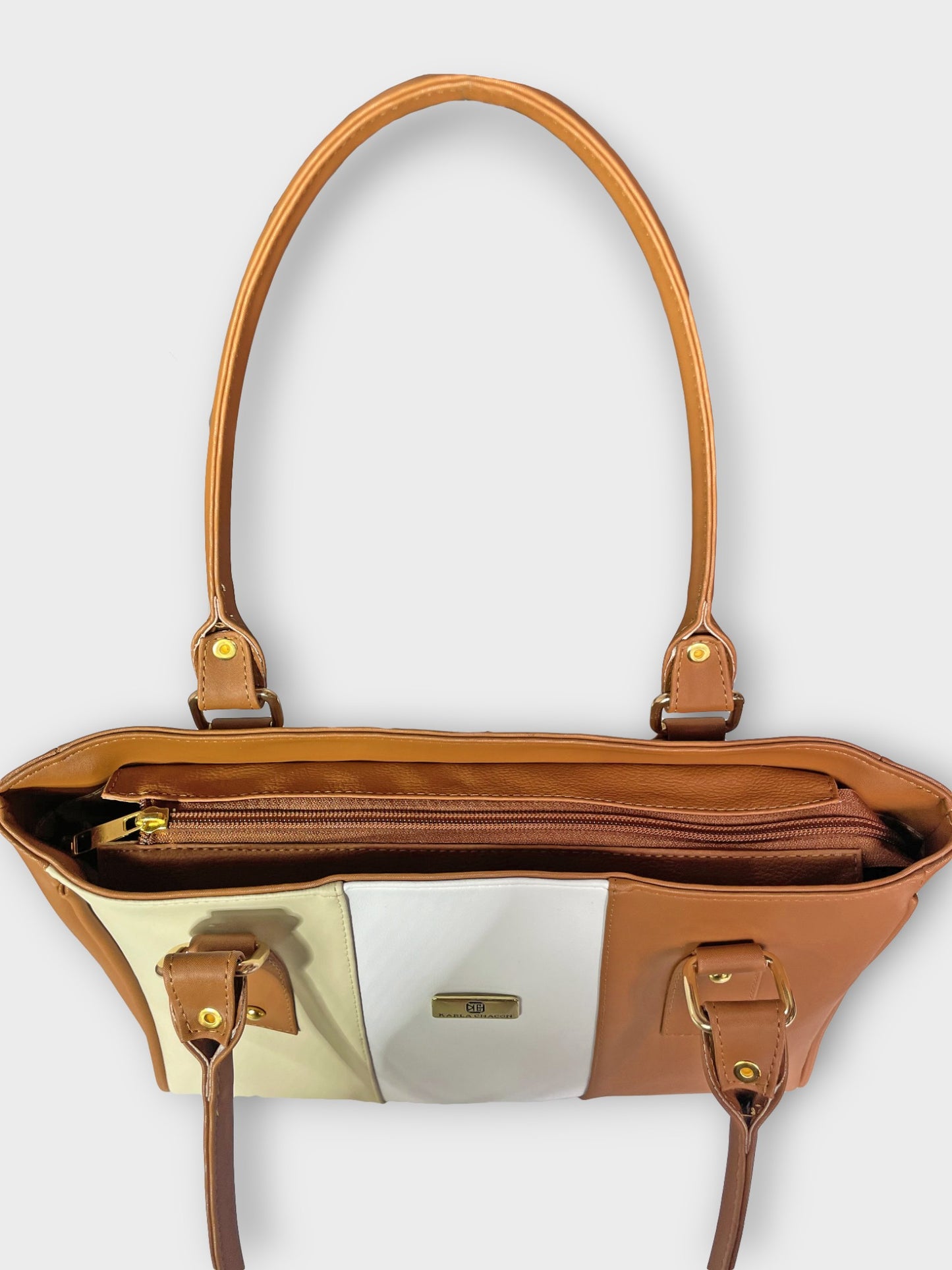 Set de tres piezas Combo Tote Gera + Manos libres Cuba + Monedero