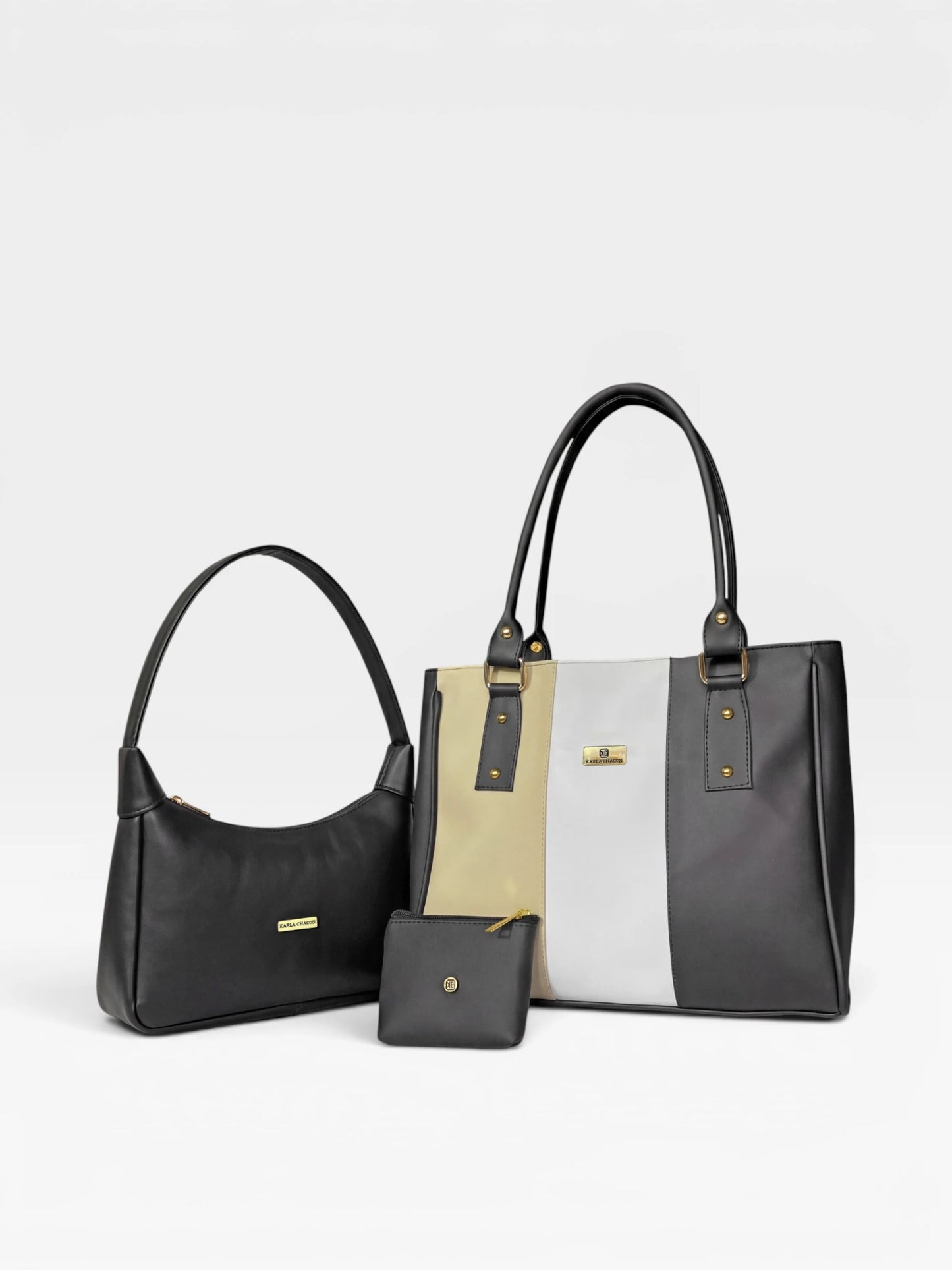 Set Tres Piezas Tote + Bandolera + Monedero — Gera & Praga