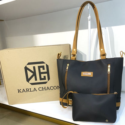 Cartera Gigi Negro Con Accesorio