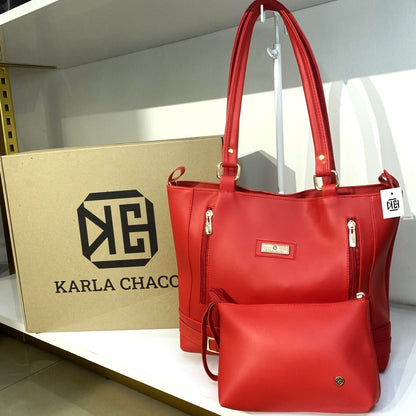 Cartera Gigi Rojo Con Accesorio