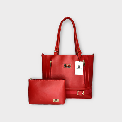 Cartera Gigi Rojo Con Accesorio