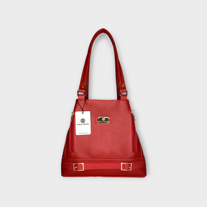 Cartera Gigi Rojo Con Accesorio