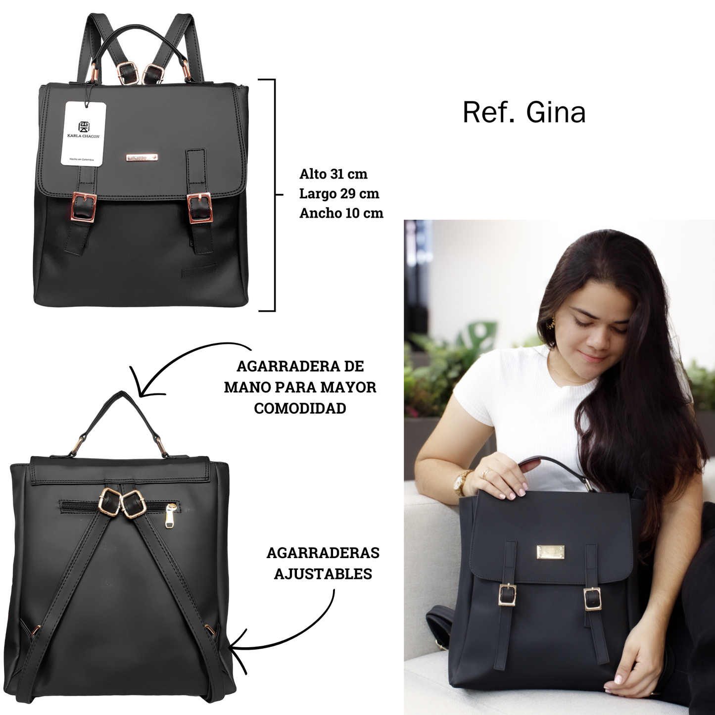 Morral Gina Negro