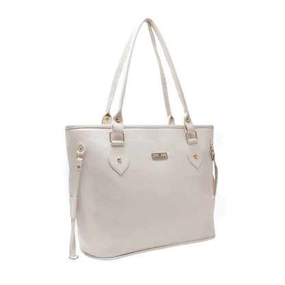 Cartera Tote Jade Beige