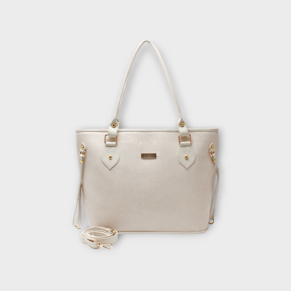 Cartera Tote Jade Beige