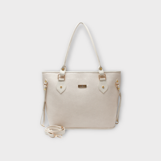Cartera Tote Jade Beige