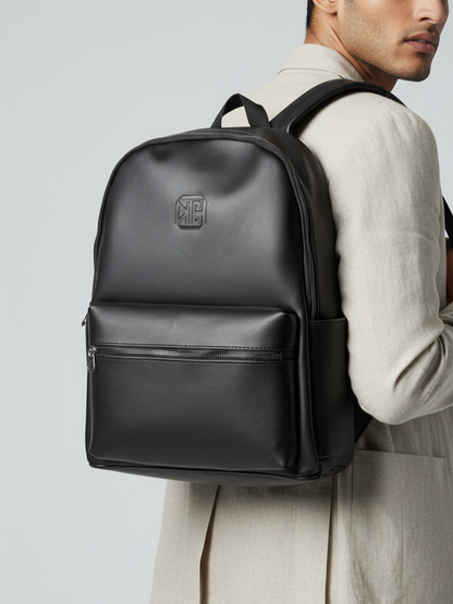 Morral para computador portatil Unisex Jade - Negro y Miel