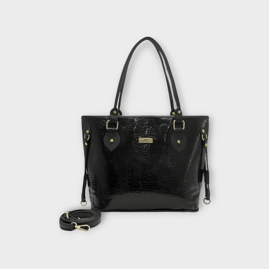 Cartera Tote Jade Negro