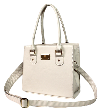 Bolso Jess Beige Con Correa Ajustable
