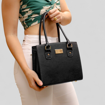 Bolso Jess Negro Con Correa Ajustable
