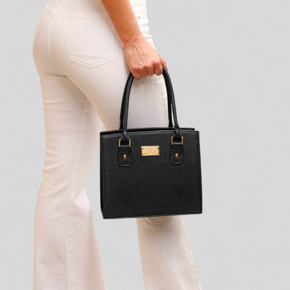 Bolso Jess Negro Con Correa Ajustable