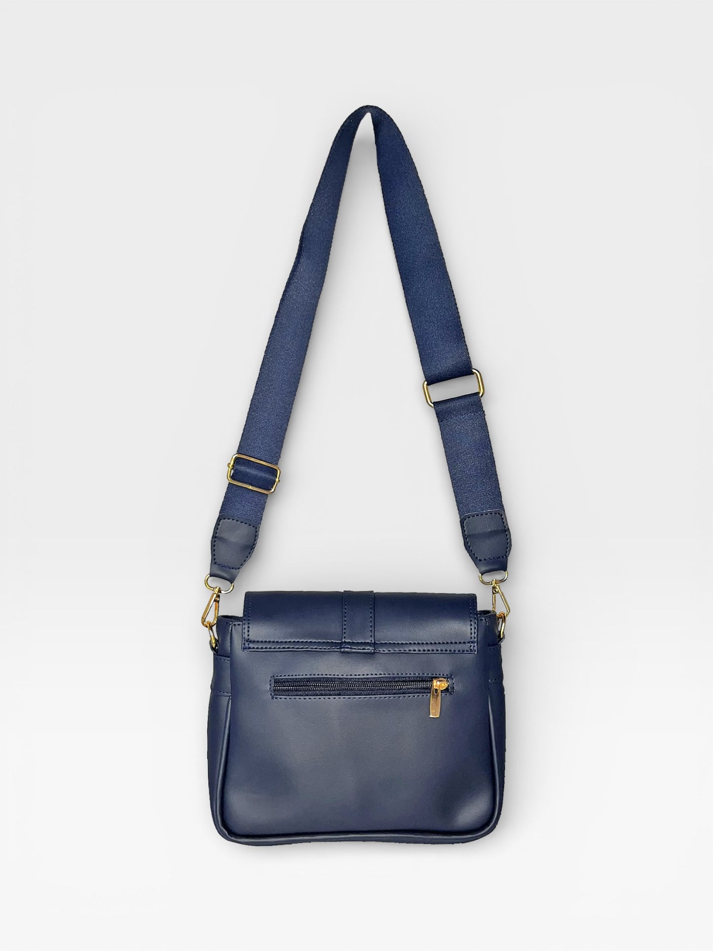 Bolso Manos Libres Lady - Negro, Beige y Azul
