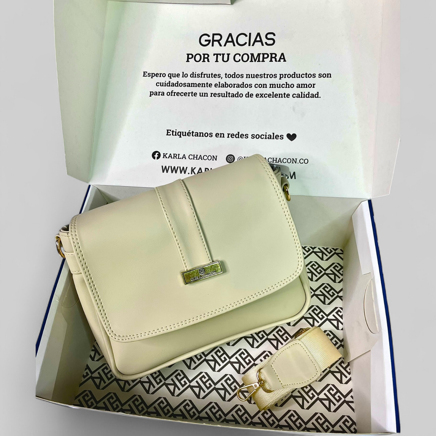 Bolso Lady Beige