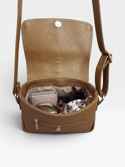Bolso Bandolera Manos Libres - Beige, Miel, Negro y Azul (Lady)