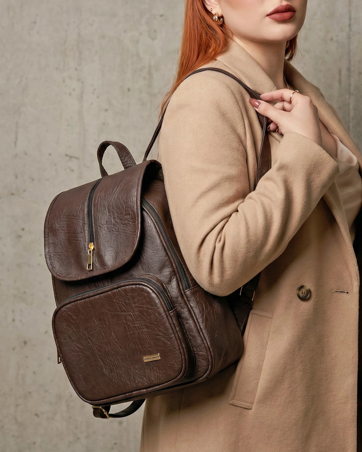 Morral Casual Doble Compartimento con Solapa — Laia