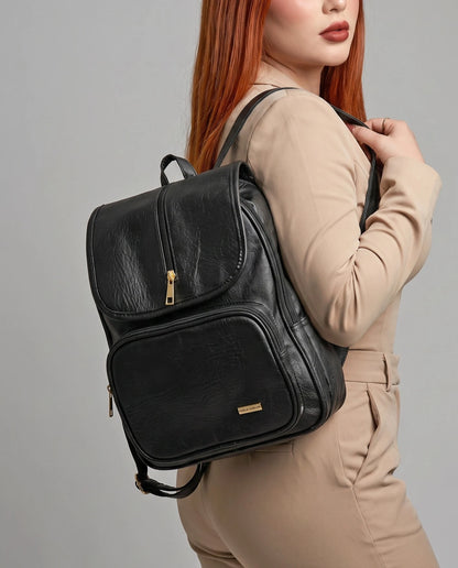 Morral Casual Doble Compartimento con Solapa — Laia