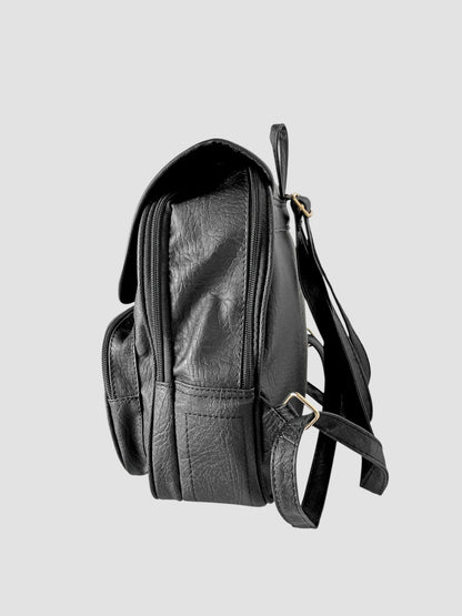 Morral Casual Doble Compartimento con Solapa — Laia
