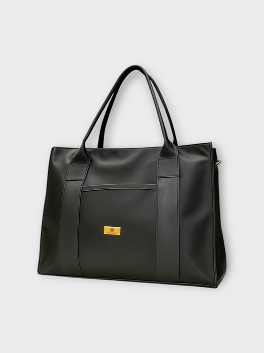 Shopper Laura Negro + Envío Gratis