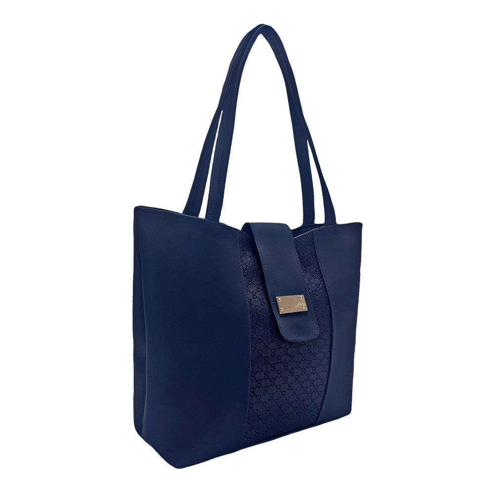 Bolso Lina Azul con Cosmetiquera