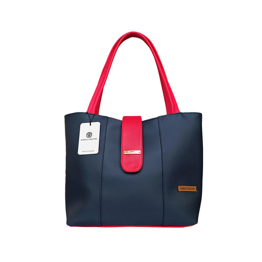 Bolso Line Azul con Cosmetiquera