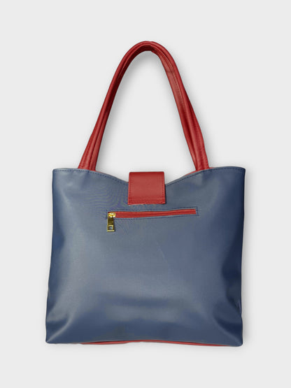 Cartera Line Azul con Accesorio