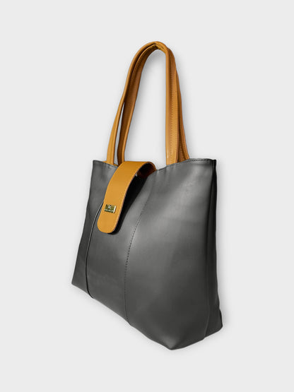 Cartera Line Negro con Accesorio