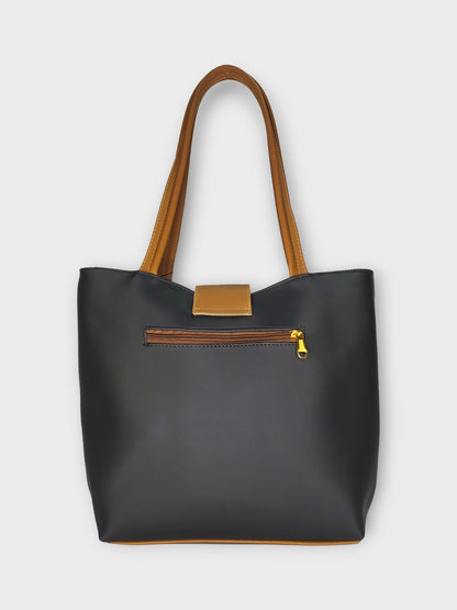 Cartera Line Negro con Accesorio