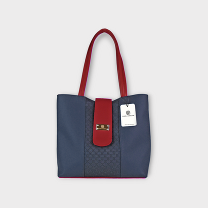 Cartera Line Azul con Accesorio