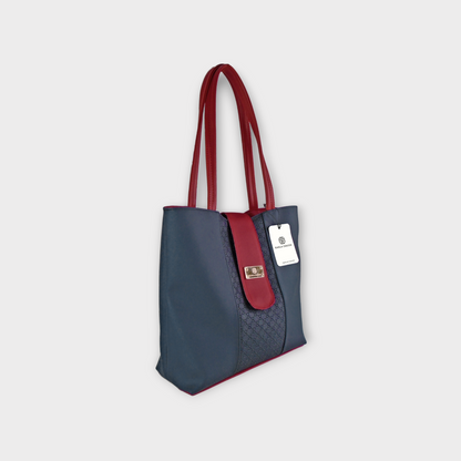 Cartera Line Azul con Accesorio