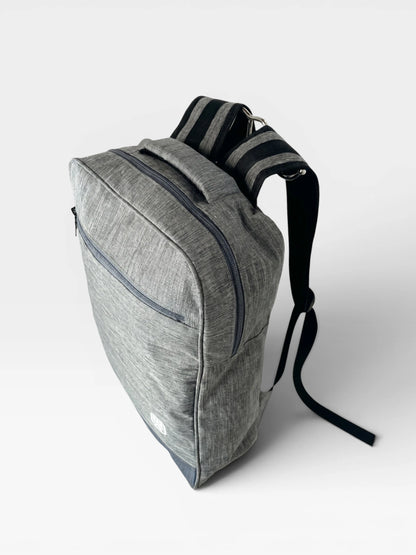 Morral grande para portatil Unisex - Azul, Verde, Gris y Negro (Luca)