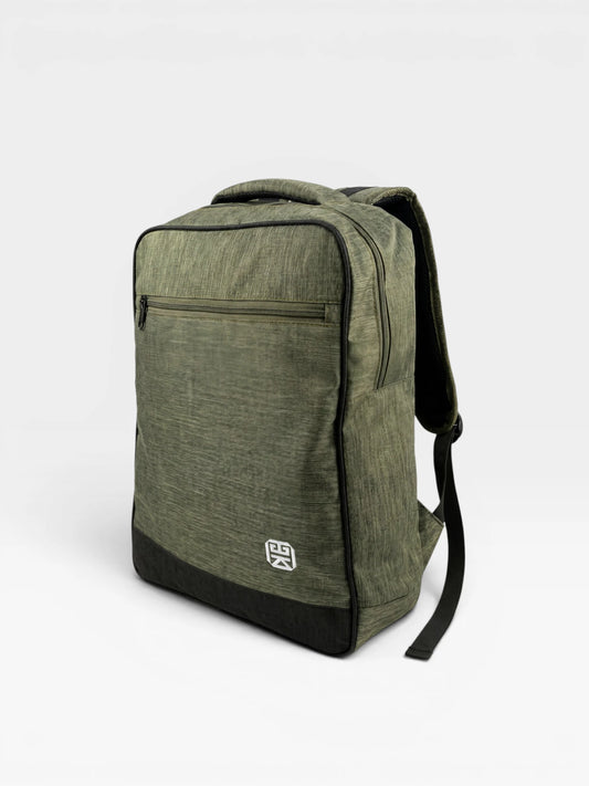 Morral grande para portatil Unisex - Azul, Verde, Gris y Negro (Luca)