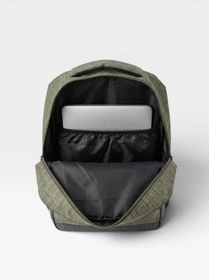 Morral grande para portatil Unisex - Azul, Verde, Gris y Negro (Luca)