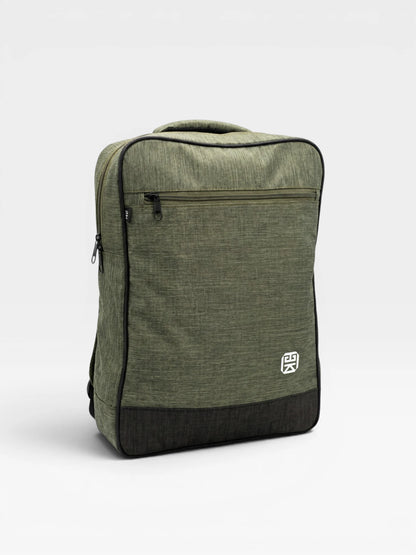 Morral grande para portatil Unisex - Azul, Verde, Gris y Negro (Luca)