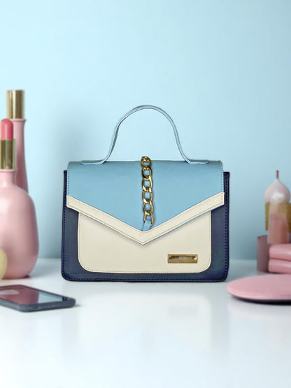 Bolso de mano Magy Azul con correa removible Envío Gratis