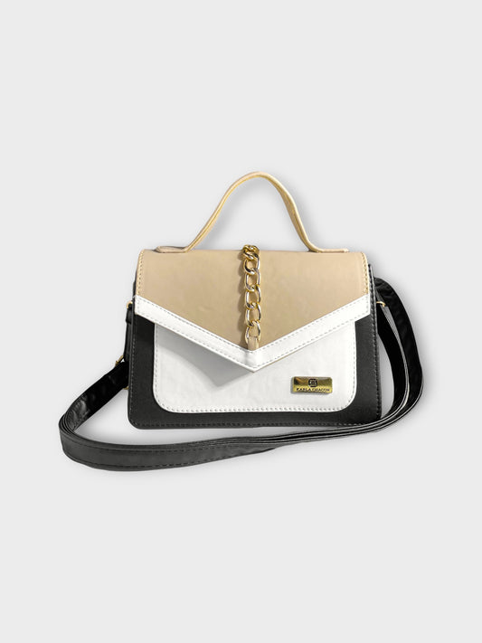 Bolso de mano Magy Negro con correa removible Envío Gratis