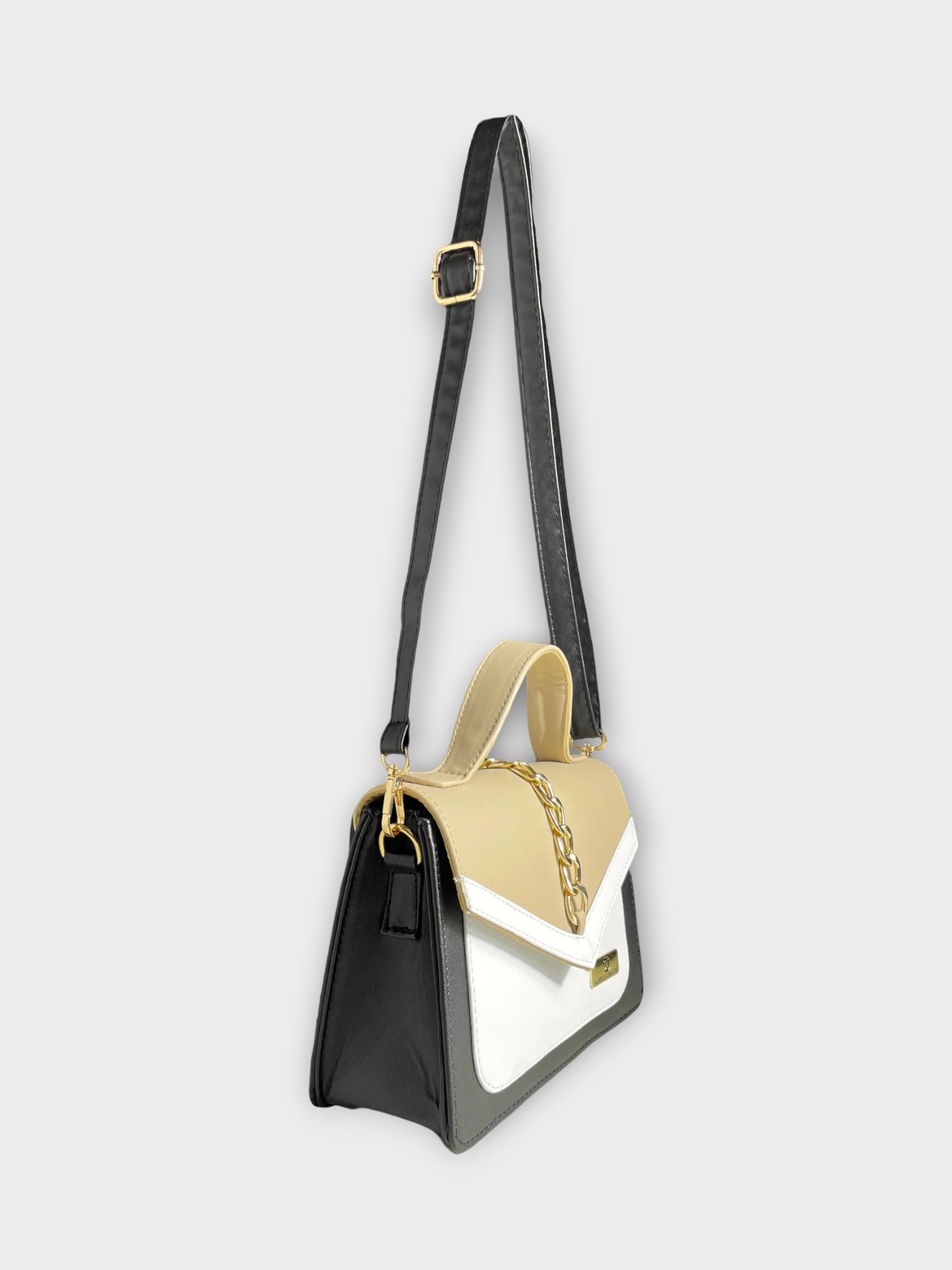 Bolso de mano Magy Negro con correa removible