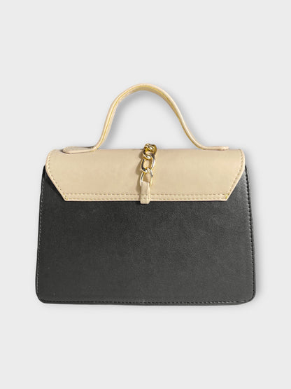 Bolso de mano Magy Negro con correa removible