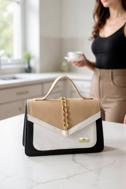 Bolso de mano Magy Negro con correa removible