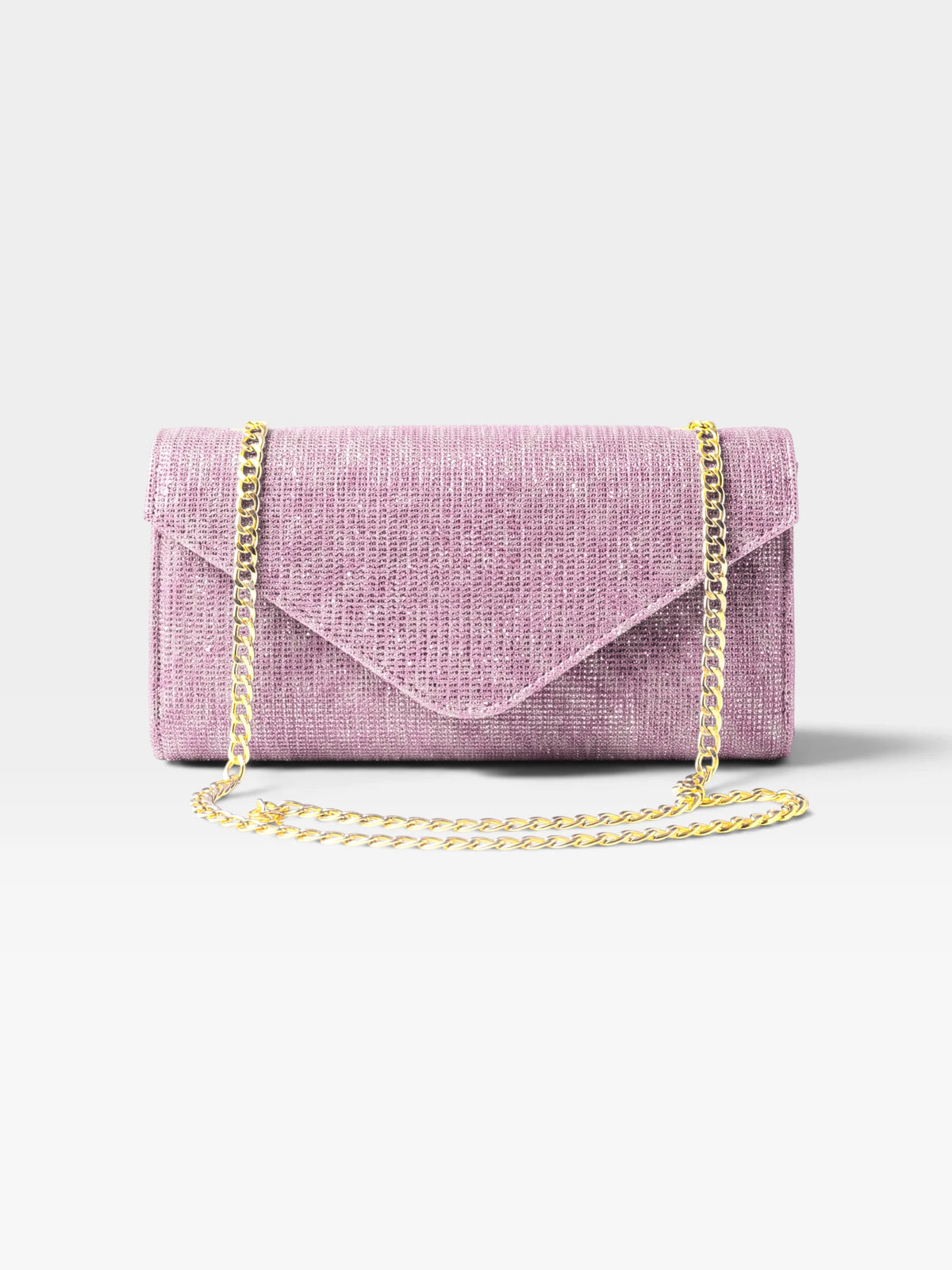 Clutch de Fiesta con Cadena Dorada — Maite