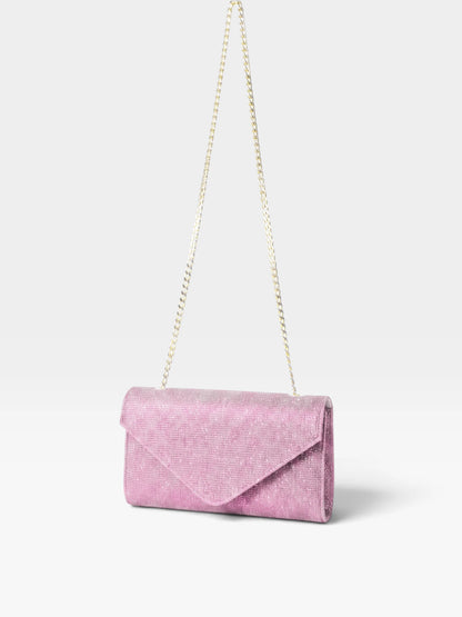 Clutch de Fiesta con Cadena Dorada — Maite
