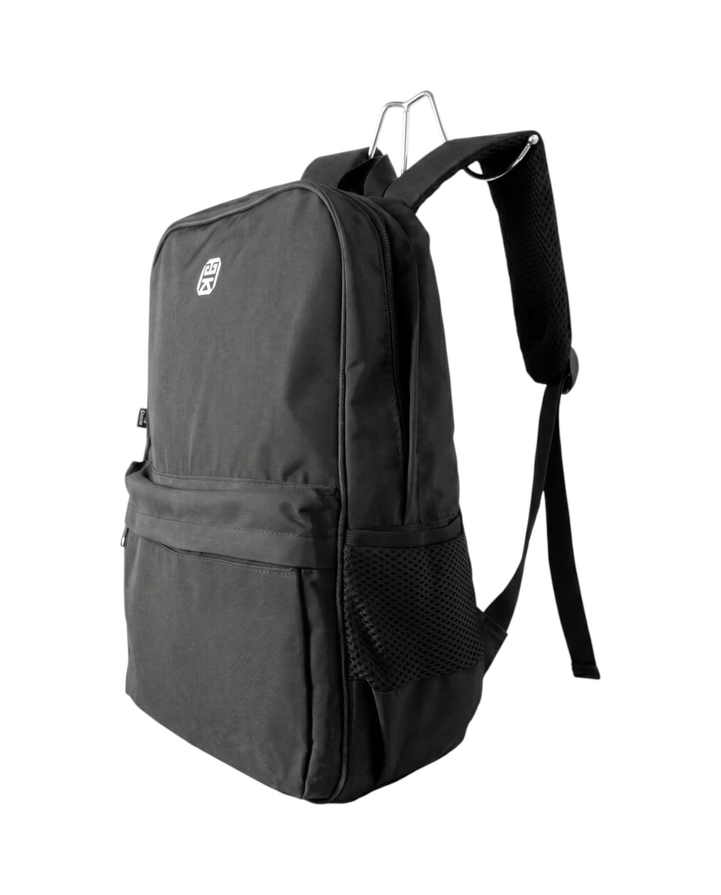 Bolso Morral Unisex - Negro y Beige (Malu)